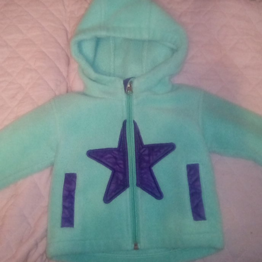 Columbia zip up star hoodie